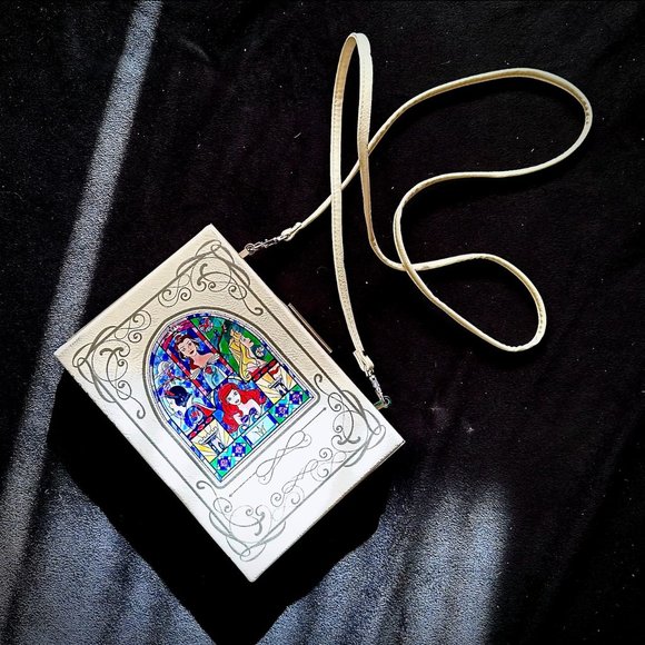 Loungefly Handbags - Disney Loungefly Princess Books OG Heart Logo Loungefly Crossbody Book Purse